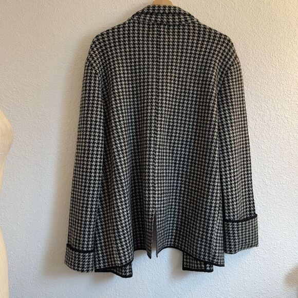 Nation LTD houndstooth wool soft blazer - Picture 7 of 7